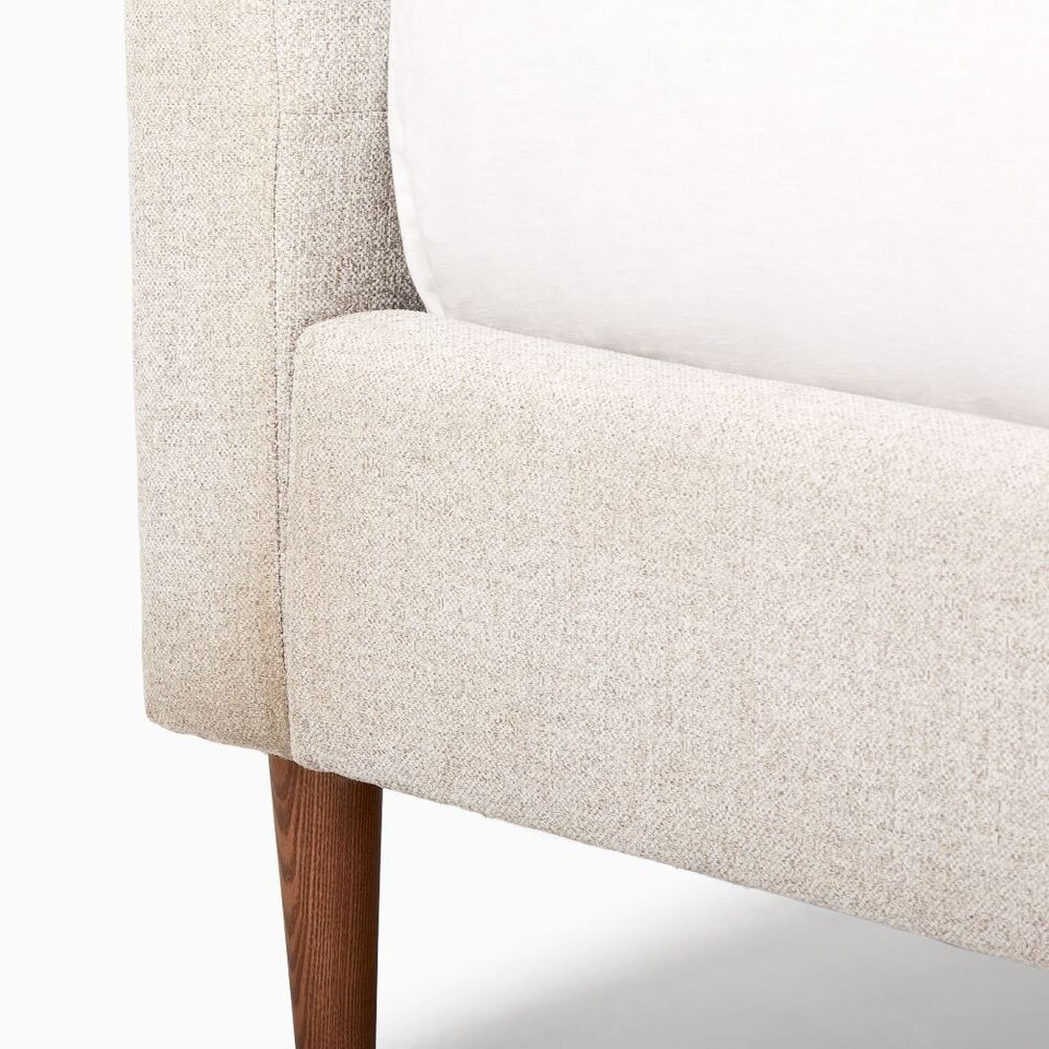 Emmett Bed Wood Legs West Elm UK